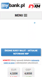 Mobile Screenshot of kursy-walut.mybank.pl
