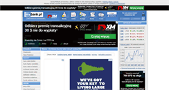 Desktop Screenshot of kursy-walut-archiwum.mybank.pl