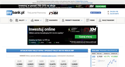 Desktop Screenshot of kursy-walut-kupno-sprzedaz.mybank.pl