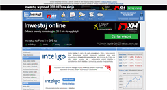 Desktop Screenshot of inteligo.mybank.pl