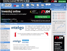 Tablet Screenshot of inteligo.mybank.pl