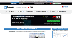Desktop Screenshot of kalkulator-walutowy.mybank.pl